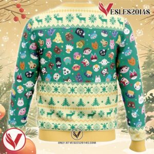 Happy Animal Villagers Animal Crossing Ugly Christmas Sweater, Unique Christmas Gift For Fans - Vesles2014S 3