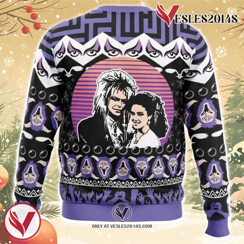 Happy Ending Labyrinth Ugly Christmas Sweater, Unique Christmas Gift For Fans - Vesles2014S 1