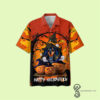 Happy Halloween Dachshund Dog Full Printing Hawaiian Shirt Funny Hawaiian Beach Gift Casual Shirt Vesles2014S
