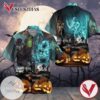 Happy Halloween Print Short Sleeve Hawaiian Casual Shirt Vesles2014S