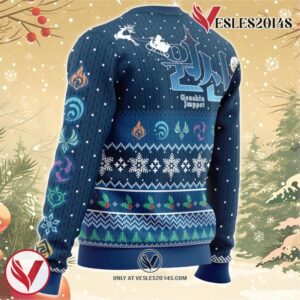 Happy Holidays Genshin Impact Ugly Christmas Sweater, Unique Christmas Gift For Fans - Vesles2014S 2