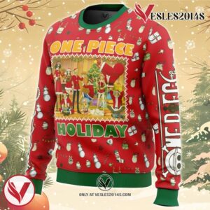 Happy Holidays One Piece Ugly Christmas Sweater, Unique Christmas Gift For Fans - Vesles2014S 1