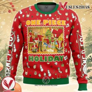Happy Holidays One Piece Ugly Christmas Sweater, Unique Christmas Gift For Fans - Vesles2014S