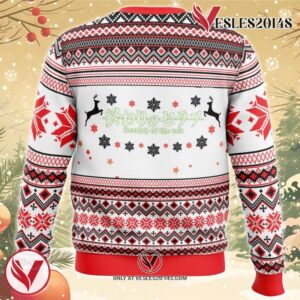 Happy Holidays Seraph Of The End Ugly Christmas Sweater, Unique Christmas Gift For Fans - Vesles2014S 1