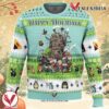 Happy Holidays Studio Ghibli Ugly Christmas Sweater, Unique Christmas Gift For Fans - Vesles2014S