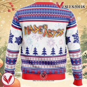 Happy New Year Made In Abyss Ugly Christmas Sweater, Unique Christmas Gift For Fans - Vesles2014S 1