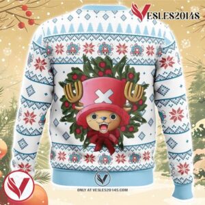 Happy Tony Tony Chopper One Piece Ugly Christmas Sweater, Unique Christmas Gift For Fans - Vesles2014S 1