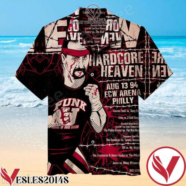 Hardcore Heaven Hawaiian Shirt, Unique Gifts For Friends - Vesles2014S 1