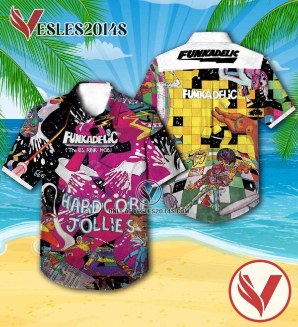 Hardcore Jollies Album By Funkadelic Hawaiian Shirt, Unique Gifts For Music Lovers - Vesles2014S