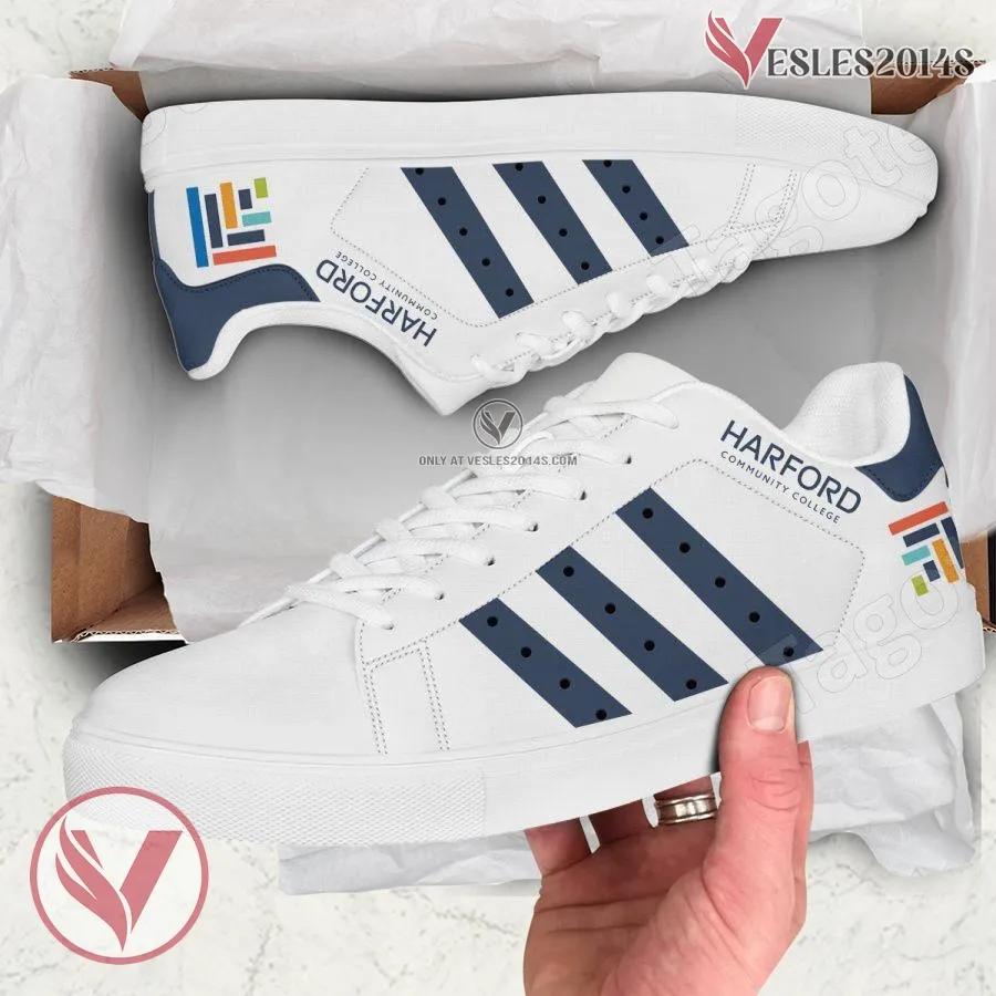 Harford Community College Logo Stan Smith Shoes For Men And Womens - Vesles2014s