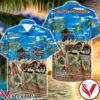 Harley Davidson Beside The Beach Hawaiian Shirt, Unique Gifts For Friends - Vesles2014S 1