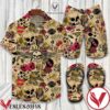 Harley Davidson Combo Hawaiian Shirt, Beach Shorts And Flip Flop, Unique Gifts For Friends - Vesles2014S 1