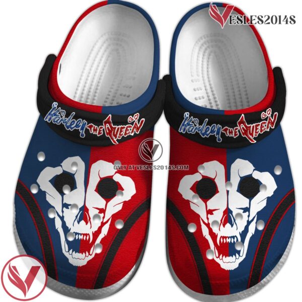 Harley Quinn Movie Cartoon Crocs Crocband Clogs Shoes Comfortable For Men Women and Kids - Vesles2014S 4