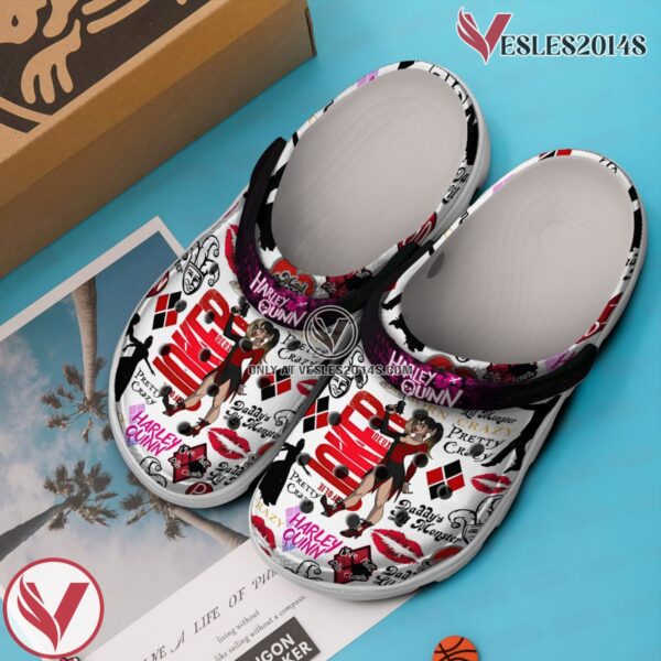 Harley Quinn Movie Crocs Crocband Clogs Shoes Comfortable For Men Women and Kids Style 1 - Vesles2014S 3