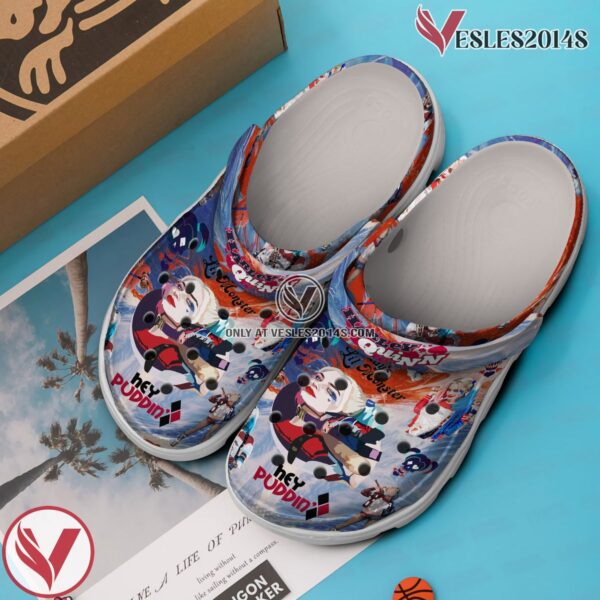 Harley Quinn Movie Crocs Crocband Clogs Shoes Comfortable For Men Women and Kids Style 2 - Vesles2014S 2
