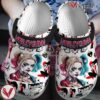 Harley Quinn Movie Crocs Crocband Clogs Shoes Comfortable For Men Women and Kids Style 3 - Vesles2014S