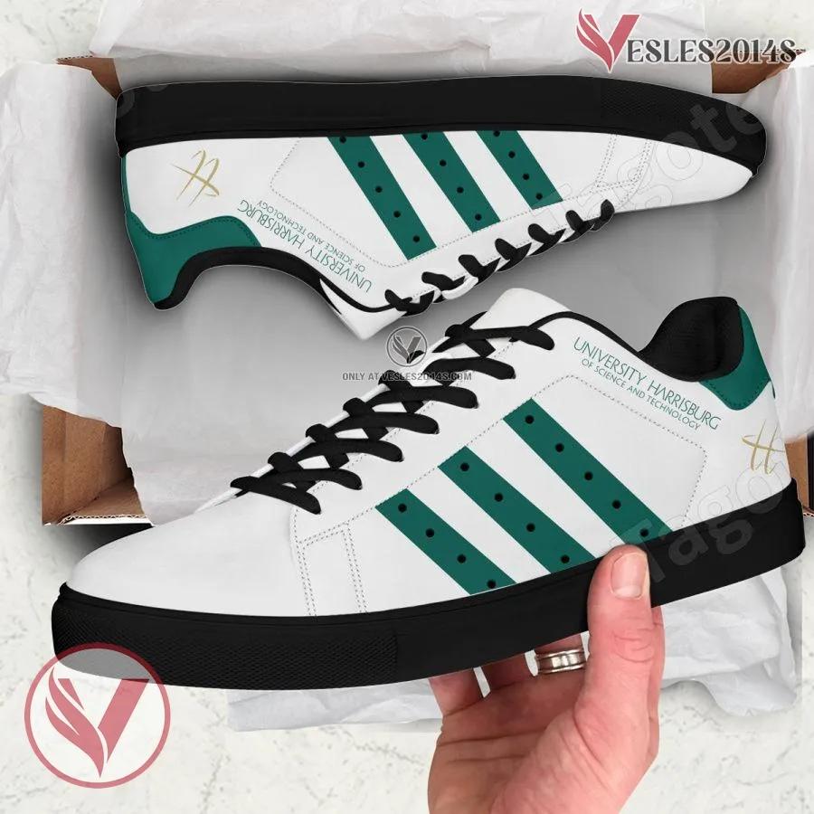 Harrisburg University of Science and Technology Logo Stan Smith Shoes, Unique Sneaker For Fans - Vesles2014s 1
