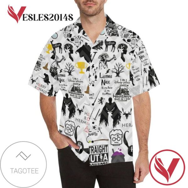 Harry Potter 2 For men And Women Graphic Print Short Sleeve Hawaiian Casual Shirt Vesles2014S 1