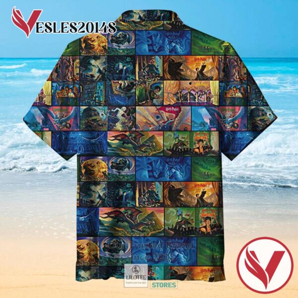 Harry Potter Collage Casual Hawaiian Shirt, Best Gifts For Summer Vesles2014S 2