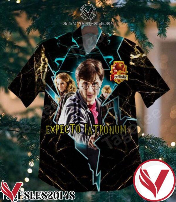 Harry Potter Expecto Patronum Hawaiian Shirt, Unique Gifts For Friends - Vesles2014S 1