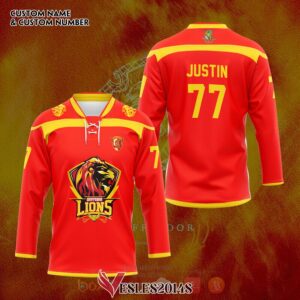 Harry Potter Gry Hockey Team Custom Hockey Jersey, Trending Gifts For Fans - Vesles2014s 3