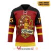 Harry Potter Gryffindor Custom Hockey Jersey, Trending Gifts For Fans - Vesles2014s