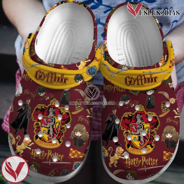 Harry Potter Gryffindor Movie Crocs Crocband Clogs Shoes Comfortable For Men Women and Kids Style 4 - Vesles2014S