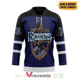 Harry Potter H.P Ravenclaw Personalized Hockey Jersey, Trending Gifts For Fans - Vesles2014s