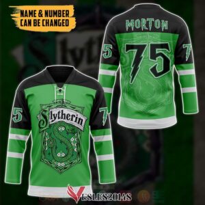 Harry Potter H.P Slytherin Personalized Hockey Jersey, Trending Gifts For Fans - Vesles2014s 2