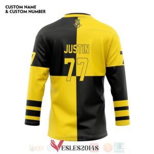 Harry Potter Huff Hockey Team Personalized Hockey Jersey, Trending Gifts For Fans - Vesles2014s 1