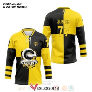 Harry Potter Huff Hockey Team Personalized Hockey Jersey, Trending Gifts For Fans - Vesles2014s 2