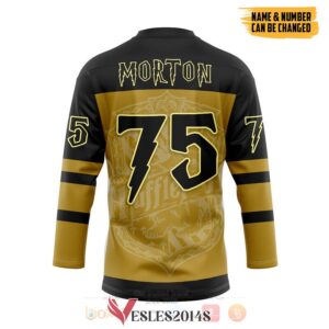 Harry Potter Hufflepuff Custom Hockey Jersey, Trending Gifts For Fans - Vesles2014s 1