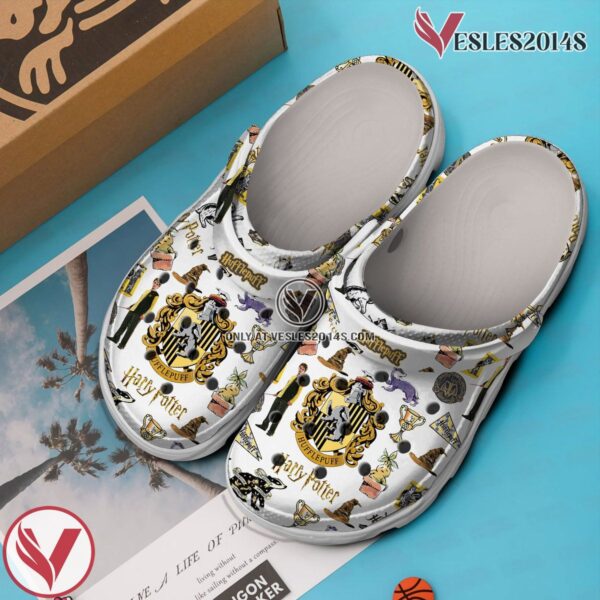 Harry Potter Hufflepuff Movie Crocs Crocband Clogs Shoes Comfortable For Men Women and Kids Style 1 - Vesles2014S 2