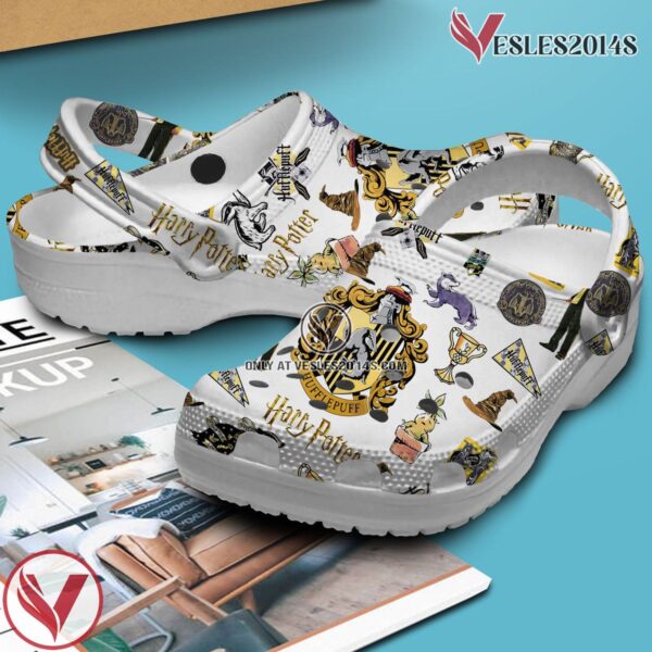 Harry Potter Hufflepuff Movie Crocs Crocband Clogs Shoes Comfortable For Men Women and Kids Style 1 - Vesles2014S 3