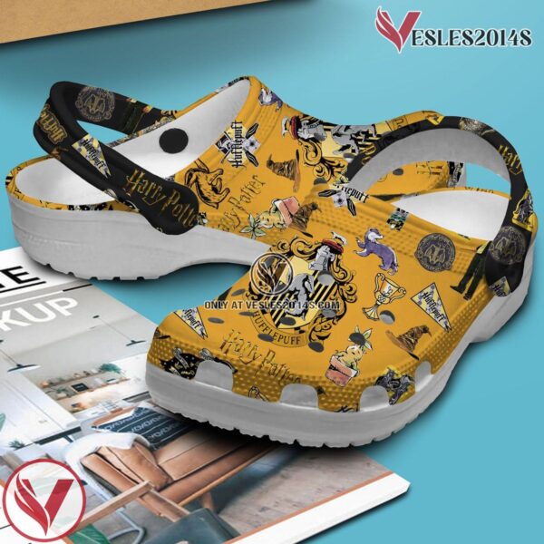 Harry Potter Hufflepuff Movie Crocs Crocband Clogs Shoes Comfortable For Men Women and Kids Style 2 - Vesles2014S 3