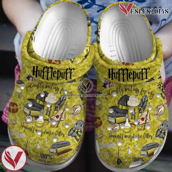 Harry Potter Hufflepuff Movie Crocs Crocband Clogs Shoes Comfortable For Men Women and Kids Style 3 - Vesles2014S