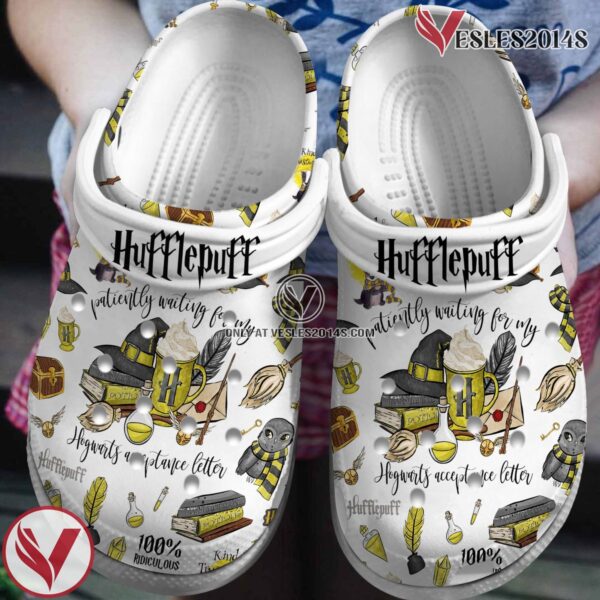 Harry Potter Hufflepuff Movie Crocs Crocband Clogs Shoes Comfortable For Men Women and Kids Style 4 - Vesles2014S