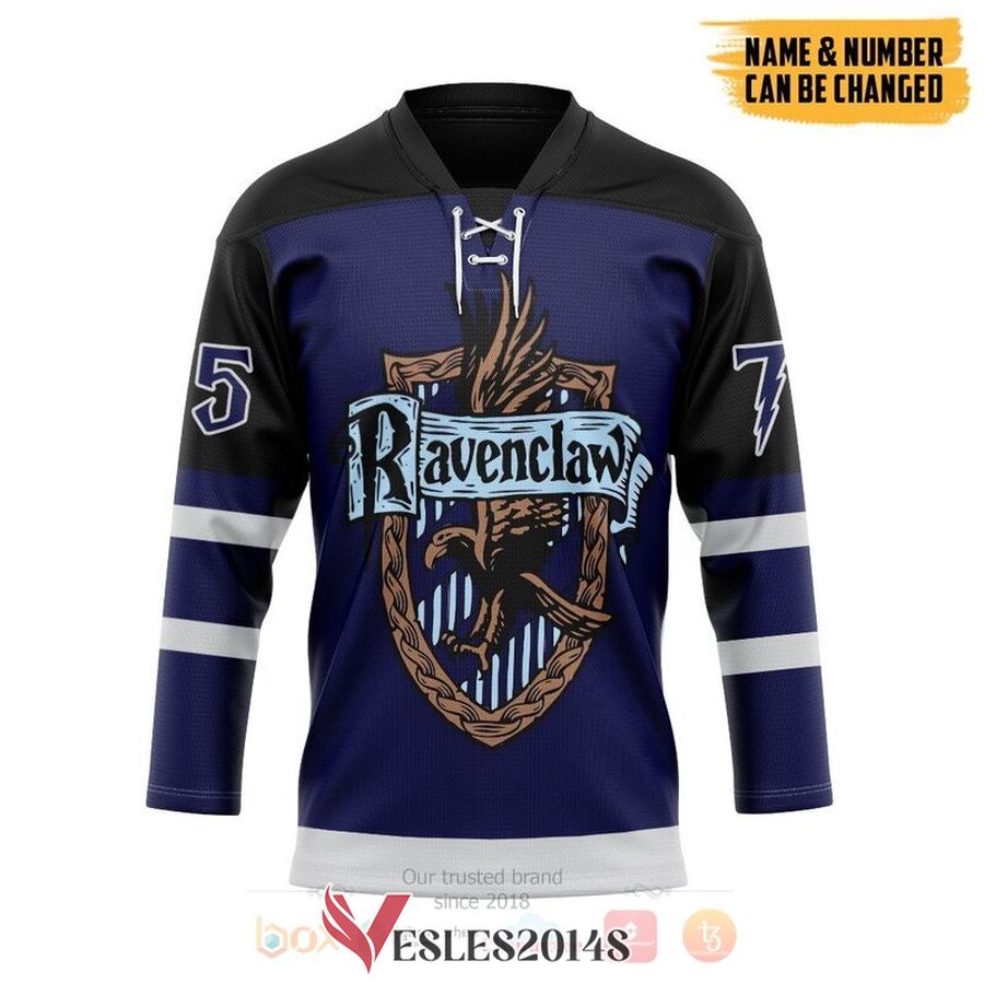 Harry Potter Ravenclaw Custom Hockey Jersey, Trending Gifts For Fans - Vesles2014s