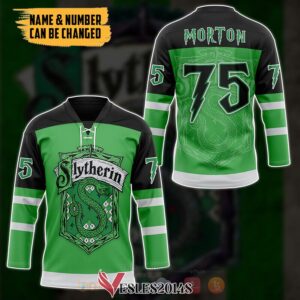 Harry Potter Slytherin Custom Hockey Jersey, Trending Gifts For Fans - Vesles2014s 2