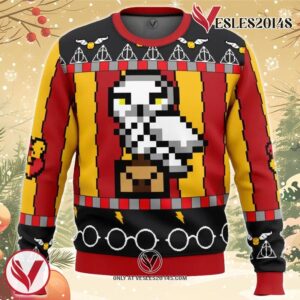 Harry Potter Ugly Christmas Sweater, Unique Christmas Gift For Fans - Vesles2014S