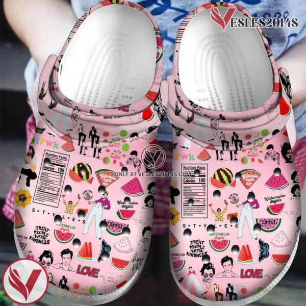 Harry Styles Crocs Crocband Clogs Comfortable Shoes For Men Women, Unique Gift From  Vesles2014S