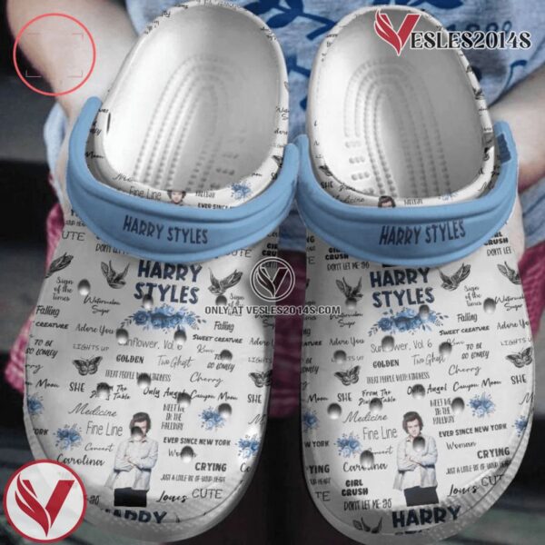 Harry Styles Crocs Crocband Clogs Shoes Comfortable For Men Women, Unique Gift From  Vesles2014S