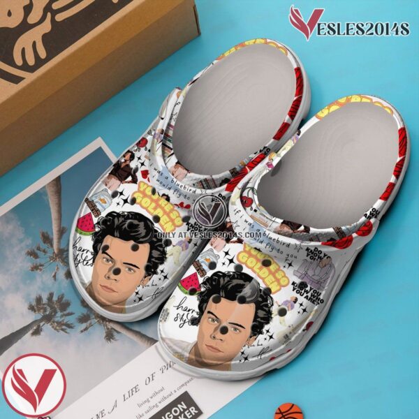 Harry Styles Music Crocs Crocband Clogs Shoes, Unique Gifts For Fans Style 1 - Vesles2014S 2