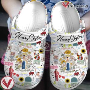 Harry Styles Music Crocs Crocband Clogs Shoes, Unique Gifts For Fans Style 7 - Vesles2014S