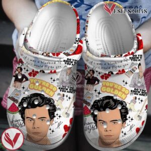 Harry Styles Singer Music Crocs Crocband Clogs Shoes Comfortable For Men Women - Vesles2014S