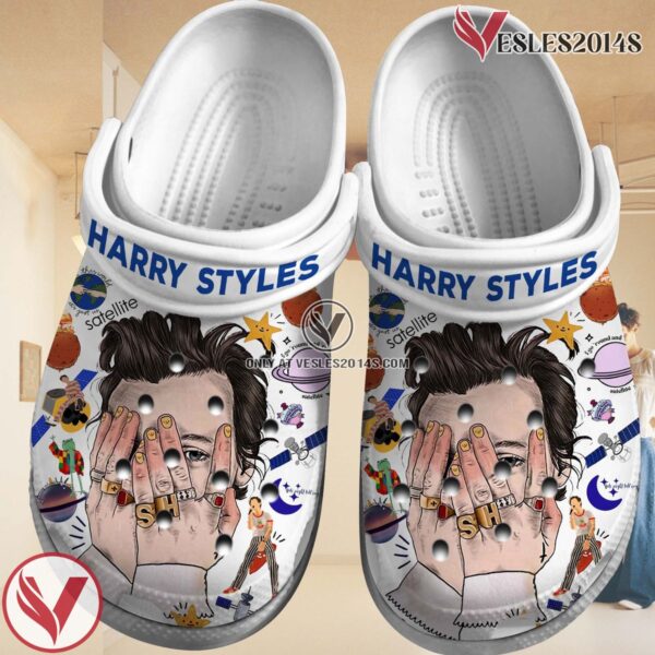 Harry styles One Direction Band Music Crocs Crocband Clogs Shoes, Unique Gifts For Fans Style 4 - Vesles2014S 2