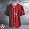 Harvard Crimson Baseball Jersey Half Style NCAA, Unique Gifts For Fans - Vesles2014s