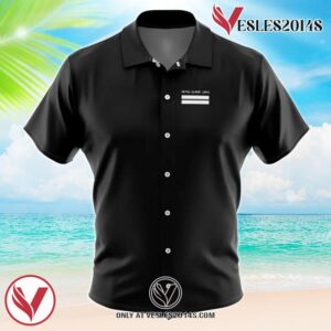 Hashira Uniform Demon Slayer Hawaiian Button Up Shirt, Perfect Gifts For Anime Lovers - Vesles2014S 1