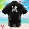 Hashira Uniform Demon Slayer Hawaiian Button Up Shirt, Perfect Gifts For Anime Lovers - Vesles2014S