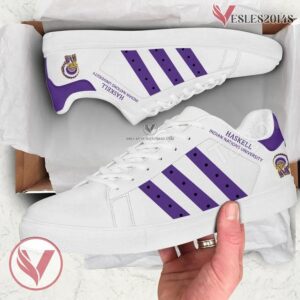 Haskell Indian Nations University Logo Stan Smith Shoes, Unique Sneaker For Fans - Vesles2014s